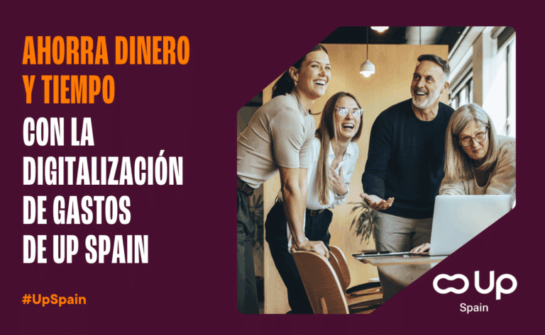 Ahorra dinero y tiempo con la digitalización de gastos de Up SPAIN