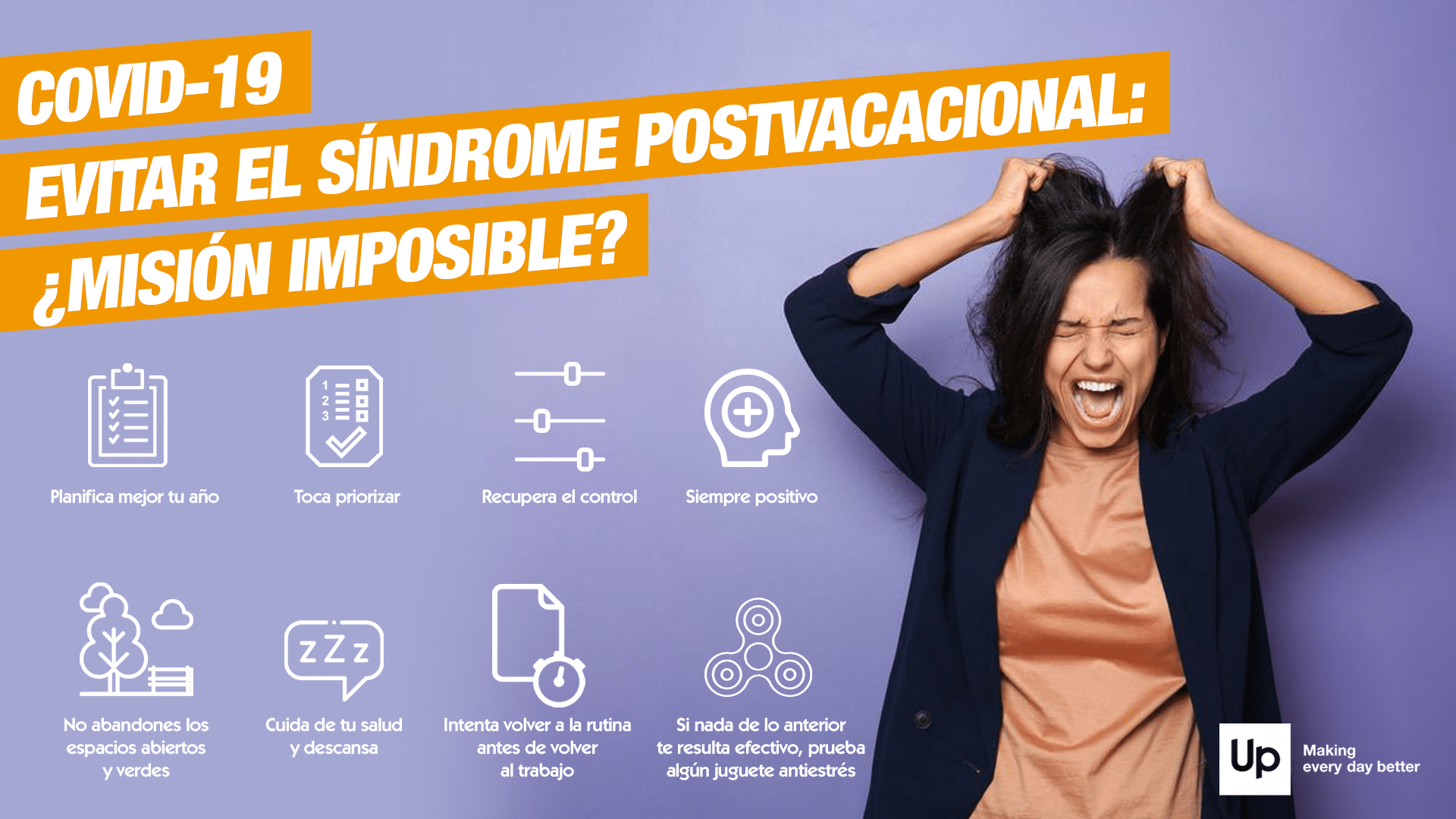 infografia sindrome postvacacional