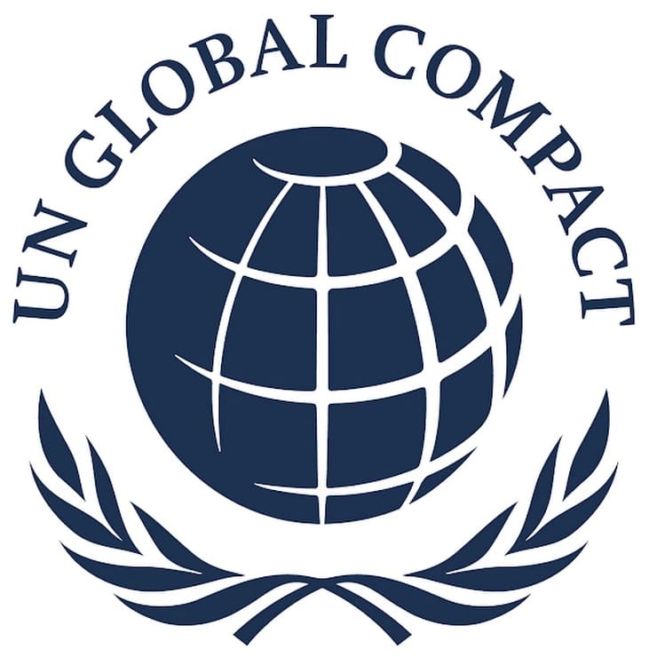 Un global compact logo